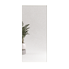 Прямоугольное зеркало в белой металлической раме MUSCA Slim XL (в тонкой раме) 200 см